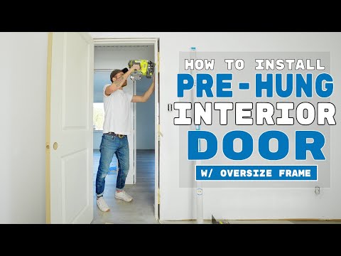 How to Install a Pre-Hung Interior Door for the First Time, Like a Pro!