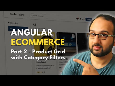 Angular Product Grid with Category Filters - E-Commerce App (Part 2)