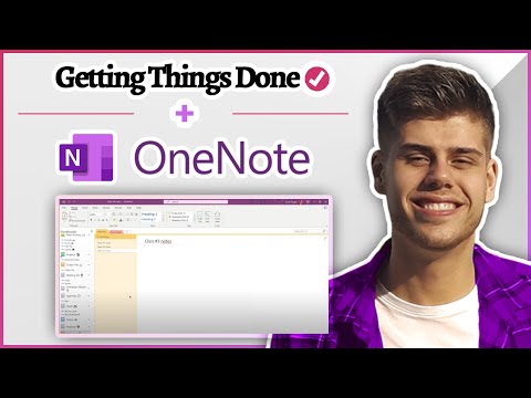 How to use ONENOTE for Getting Things Done (GTD)