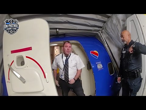 Bodycam: Drunk Southwest Pilot Pulled From Cockpit Before Takeoff