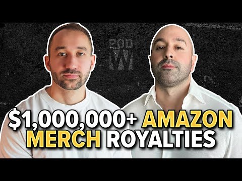 How He SELLS 250,000 SHIRTS A YEAR on Amazon Merch w/ Takin | Print on Demand Wisdom Podcast #23