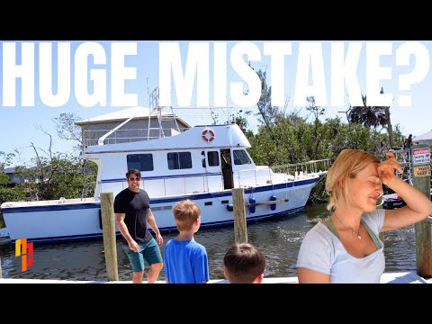 Was buying this WRECKED research vessel a HUGE mistake?! Probably..