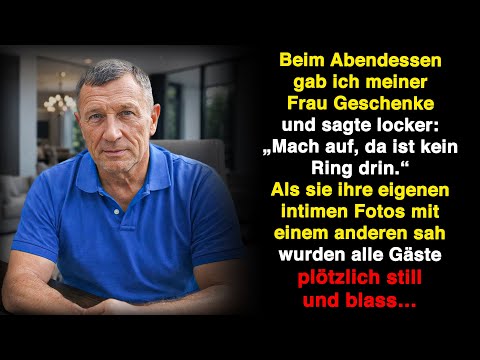 Beim Abendessen zeigte ich etwas, das den ganzen Tisch verstummen ließ…