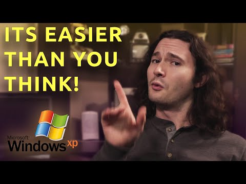 Installing Windows XP in 2025 is... a little odd!