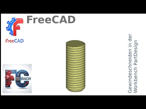 FreeCAD 1.0 - Helix zum Gewindeschneiden