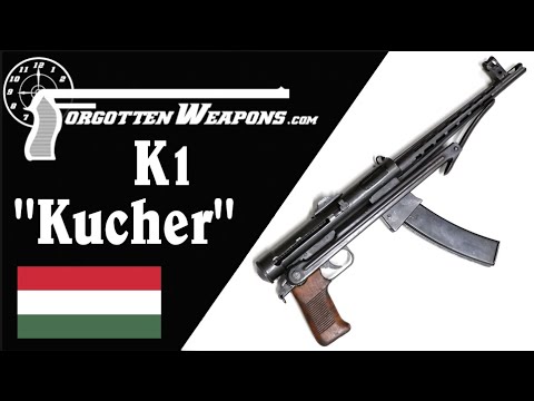 Hungarian K1 "Kucher" Light Submachine Gun