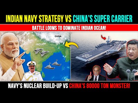 India vs China Which Navy DOMINATES the Indian Ocean : Defence Update