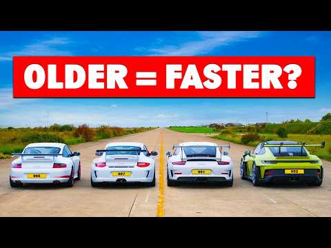 Are new Porsches getting slower?