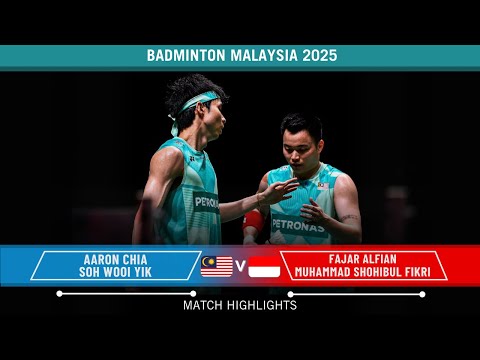 Aaron Chia/Soh Wooi Yik vs Fajar Alfian/Muhammad Shohibul Fikri WTF2025