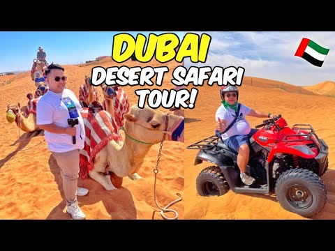 DUBAI VLOG *Desert Safari Tour + Camel Ride, 4x4, & ATV Experience!* π¦πͺ | Jm Banquicio