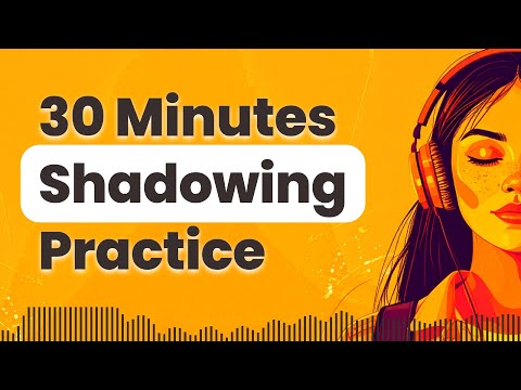 Improve English Listening with Shadowing Practice | Repeat After Me Twice