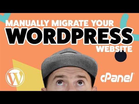 How to migrate a WordPress website manually using cPanel