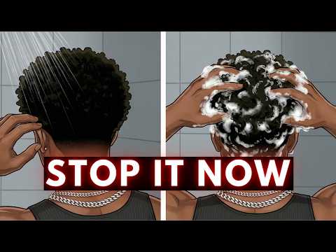 6 Habits DESTROYING Your Hair Growth (Black Men)