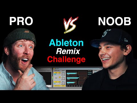 PRO vs BEGINNER Producer  - 1 Hour Remix Challenge