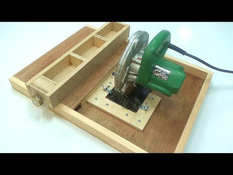 [DIY] Making a portable table saw Part.1 || Woodworking || Free plans