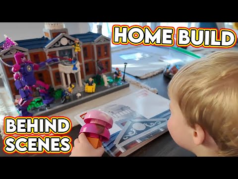 4 Day Behind the Scenes VLOG!  X-Mansion Home Build | Collection Prep & More