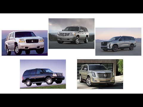 Cadillac Escalade: Mechanical and Design Evolutions Over 5 Generations