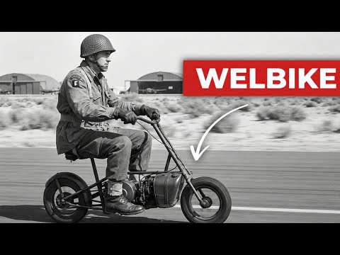 The “Weird” British Motorcycle That Dropped From The Sky To Hunt Nazis