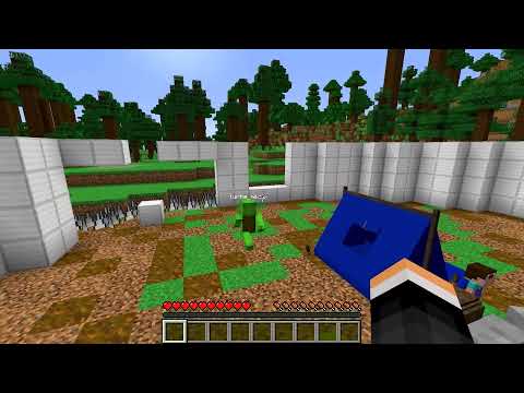 JJ Playing as HACKER To Help Mikey in Minecraft - Maizen (99 Nights In The Forest)