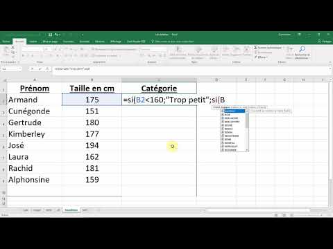 Excel: Nested IF statements (condition with 3 or more possibilities) - EXCEL Course