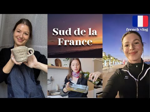 🇫🇷 French vlog (creating, cooking, reading) in French with 🇫🇷 subs