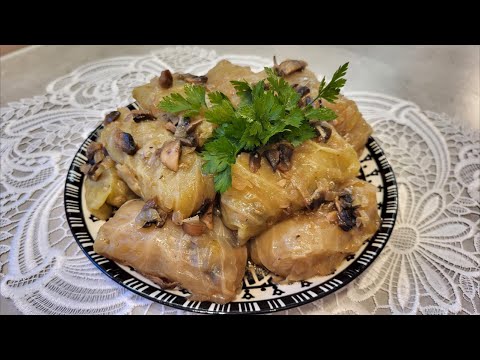 ГОЛУБЦІ ПІСНІ З ТЕРТОЮ КАРТОПЛЕЮ ТА ГРИБАМИ #піст