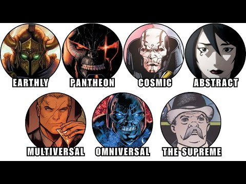 7 Levels of DC Gods Explained in Detail