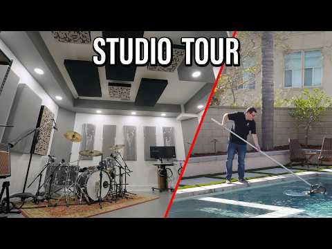 A Poolside Recording Studio - Fullwave Studio Tour