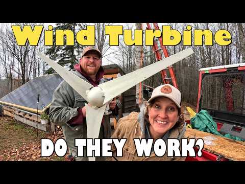 Wind Turbine Generator For Off Grid Power-  Set Up and Install - What We learned