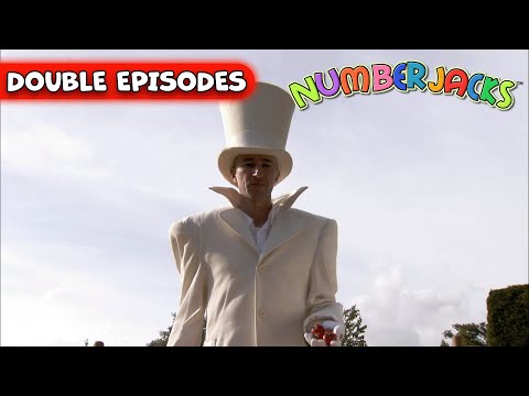 Numberjacks 🏫 Season 1, Episode 25-26 | DOUBLE FULL EPISODES