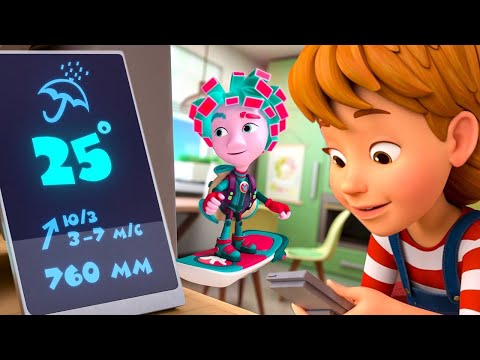 Фиксики поздравляют всех с наступающим Новым годом! Смотрим новую серию "Метеостанция"