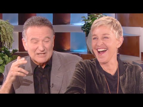 Every Time Robin Williams Made Ellen LOL