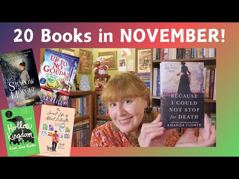 Historical Mysteries, Christmas Cozies, Post-Apocalyptic, LGBTQ, Memoirs! November Reading WrapUp!