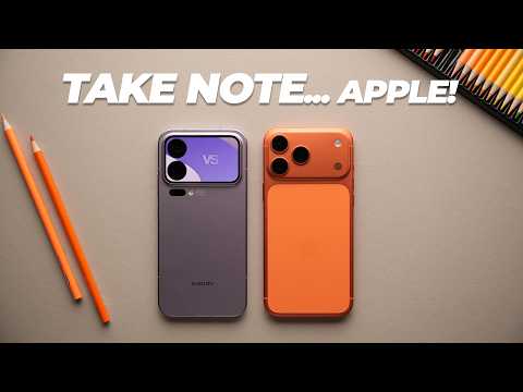 iPhone 17 Pro Max vs Xiaomi 17 Pro Max!