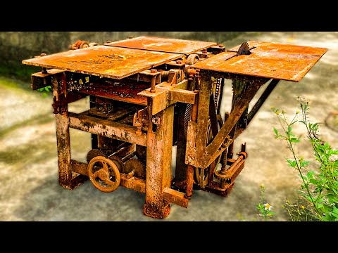 Vintage Woodworking Machine Restoration Project Buy At The Scrap Store // Restoring Versatility