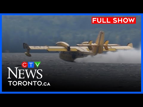 Firefighters working to control northern Ont. blaze | CTV News Toronto at Noon for August 11, 2025