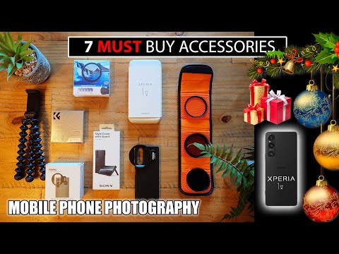 Top 7 Accessories For Mobile Phone Photography | Sony Xperia 1 V in 2024