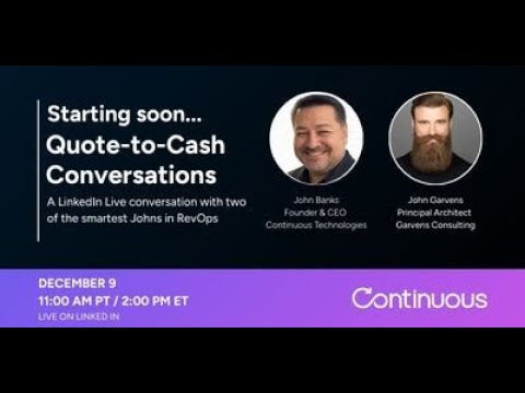 Quote-to-Cash Conversations: Exploring the Continuously Evolving Salesforce Revenue Landscape