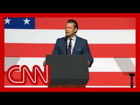 Hegseth addresses senior military at rare meeting