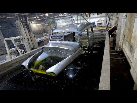 Chemical Dipping A 1950 Crosley Super Station Wagon