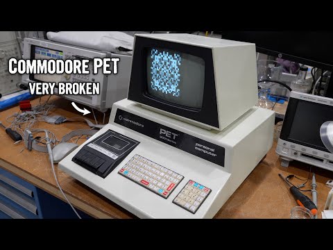 Hard to repair Commodore PET