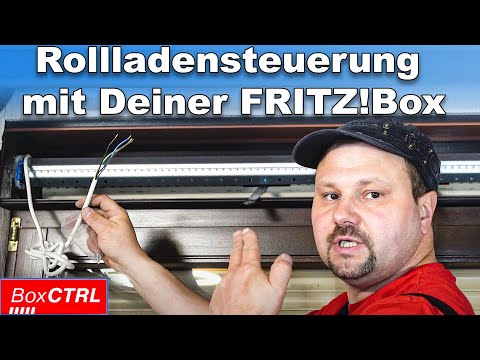 Rolladensteuerung Fritzbox kompatibel | DECT Rolladenmotor einbauen und anlernen - Becker Box CTRL