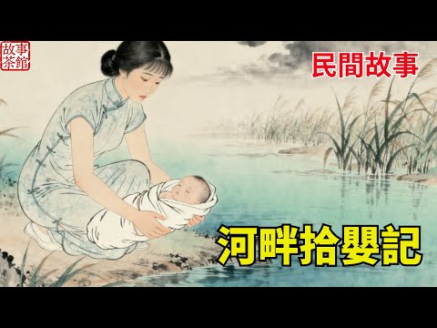 她撿回河邊棄嬰悉心撫養，遭族人唾罵 “喪門星”，誰知孩子周歲宴上，隨身錦囊掉出龍紋令牌，全村跪地求饒！ #民間故事#情感 #睡前故事#人生感悟
