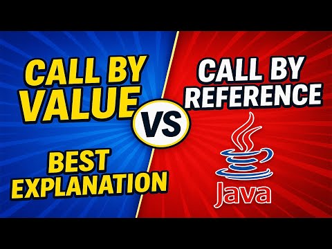 🚀 Java Call by Value vs Call by Reference | Best Explanation | 🧠 Stop the Confusion!