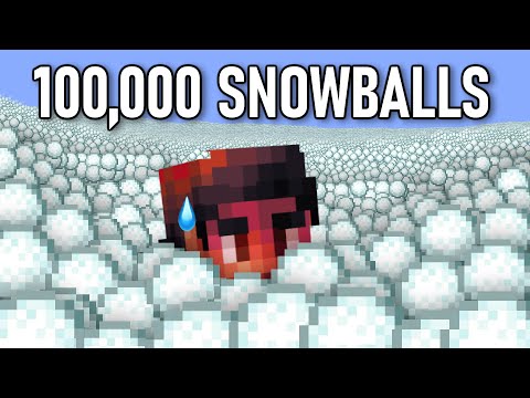 CRASHING A Pay-to-Win Minecraft Server with 100,000 Snowballs - #2