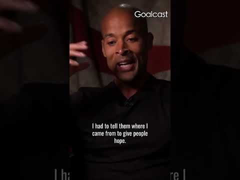 David Goggins finally opens up about a humiliating secret he hid from the world | pt.10 | #shorts
