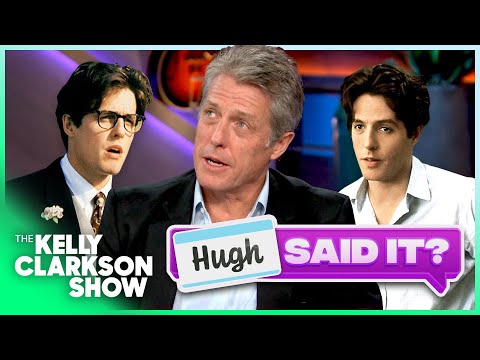 Kelly Clarkson Quizzes Hugh Grant On Movie Quotes From 'Notting Hill,' 'Four Weddings'