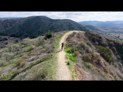Trying to outrun the DJI NEO 2 down Chutes Ridgeline MTB! 11-13-25