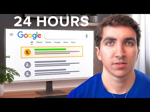 I tried ranking a website #1 on Google in 24 hours (RAW RESULTS)