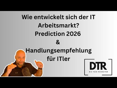 How will the IT job market develop? Prediction 2026: Recommendations from The Tech Recruiters